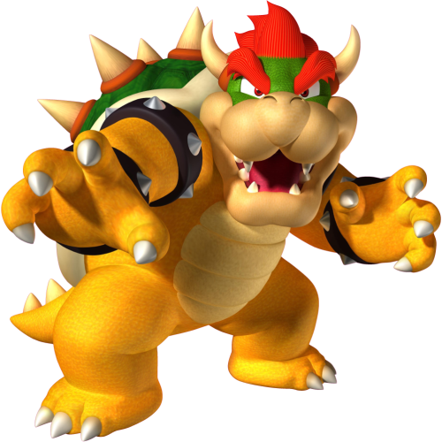 Autocollant Mario Bowser