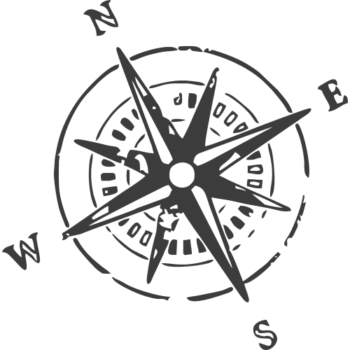Sticker Boussole 2