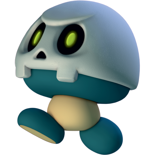 Autocollant Mario Dry Goomba