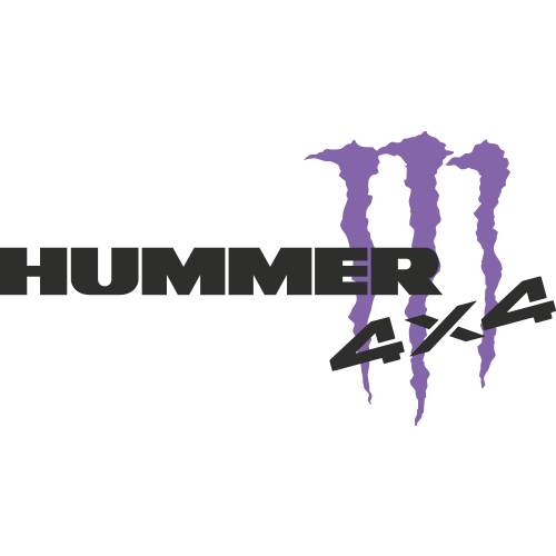 Autocollant Hummer Monster