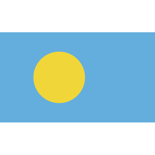 Autocollant Drapeau Palaos