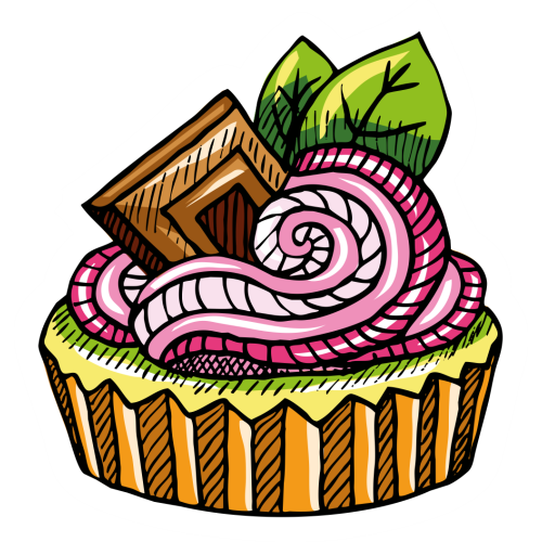 Autocollant Pâtisserie Gâteau 13