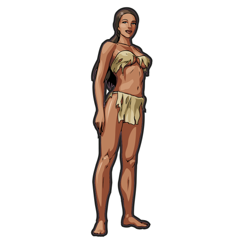 Autocollant Sexy Femme