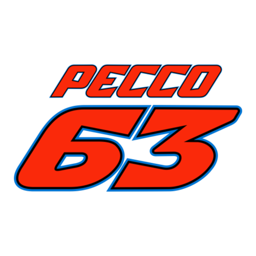 Sticker Peco Bagnaia 63 V2