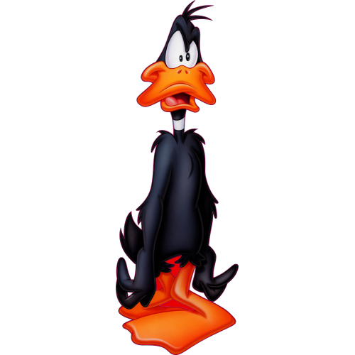 Autocollant Daffy Duck