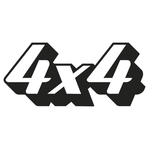 Sticker 4x4