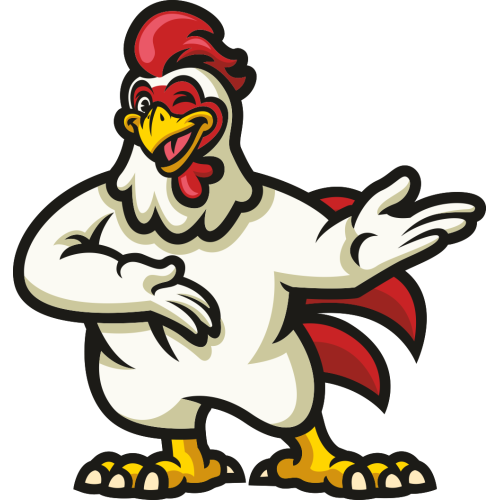 Autocollant Animaux Coq 3