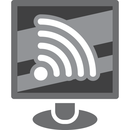 Autocollant Métier Informatique Wifi