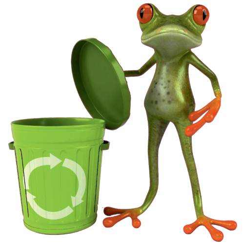 Autocollant Grenouille