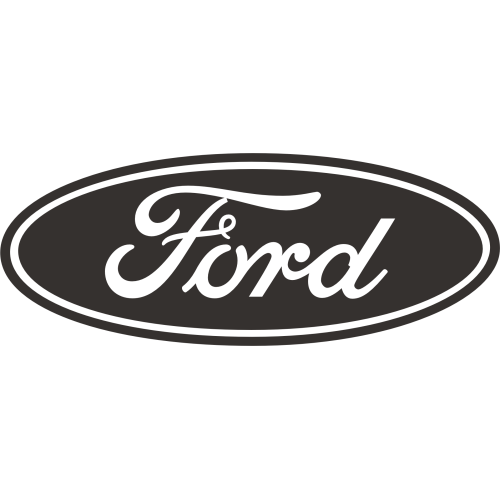 Sticker Ford logo simple