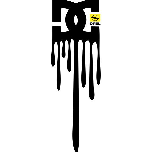 Autocollant Dc Shoes Opel