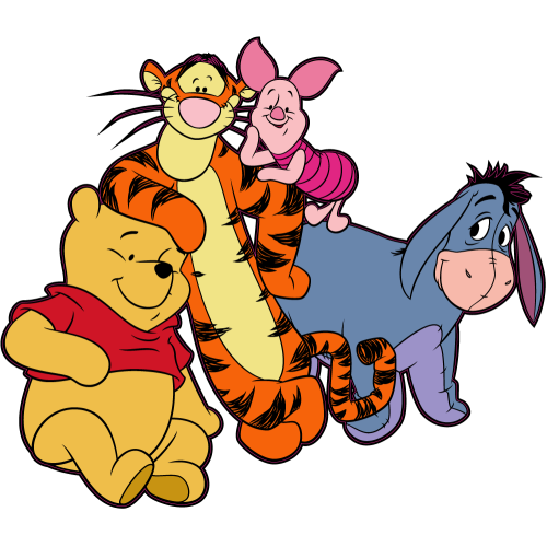 Autocollant Winnie Et Compagnie