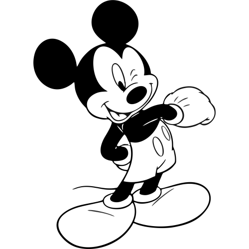 Sticker Mickey Mouse