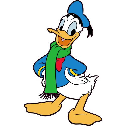 Autocollant Donald