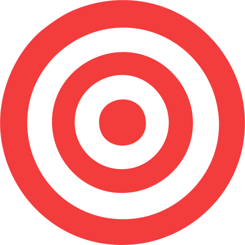 Sticker Cercle Cible Rouge