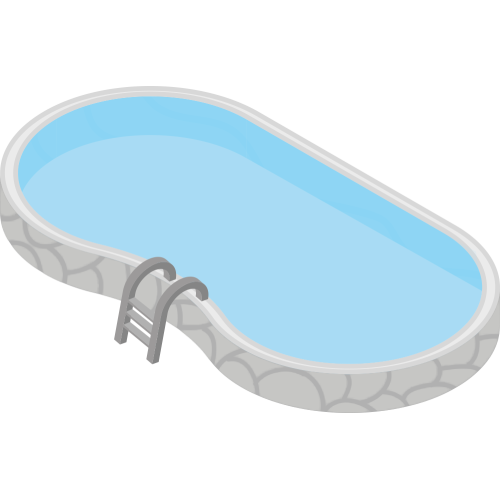 Autocollant Métier Travaux Publics Piscine 3