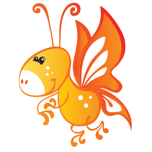 Autocollant Papillon Pour Enfants