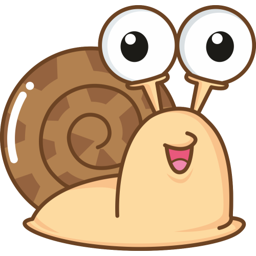 Autocollant Animaux Escargot 1