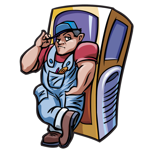 Autocollant Garagiste