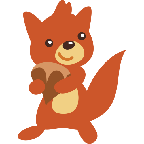 Autocollant Animaux écureuil