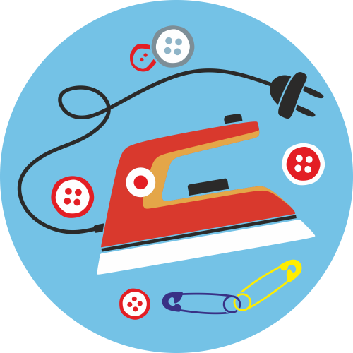 Autocollant Métier Couturier 5