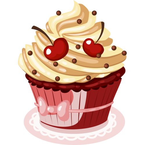 Autocollant Cup Cake 3