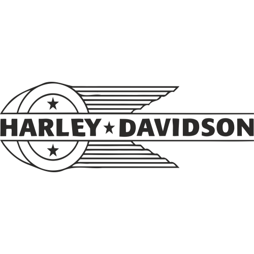 Sticker Harley Davidson 4 Verso