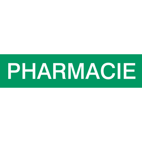 Autocollant Signalisation Pharmacie