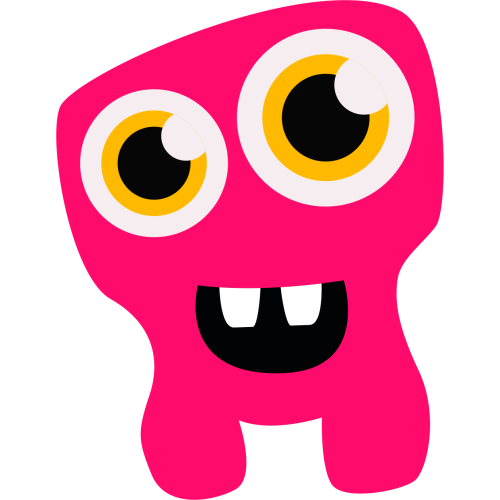 Autocollant Monstre Enfant 27