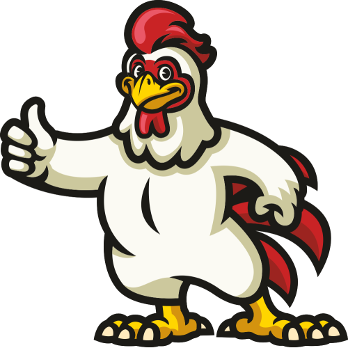 Autocollant Animaux Coq 1