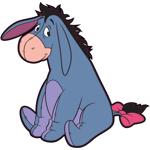 Autocollant Winnie Bourriquet