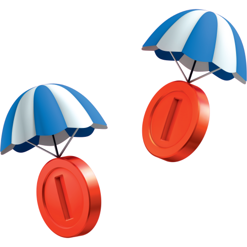 Autocollant Mario Pieces Rouges