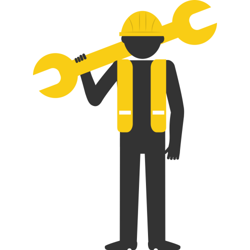 Autocollant Métier Mécanique Garage 3