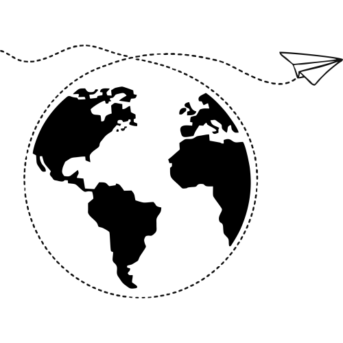 Sticker Tour Du Monde