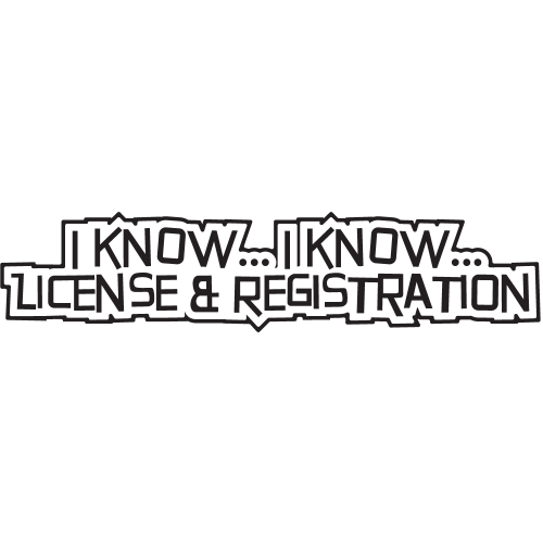 Sticker Jdm License And Registration