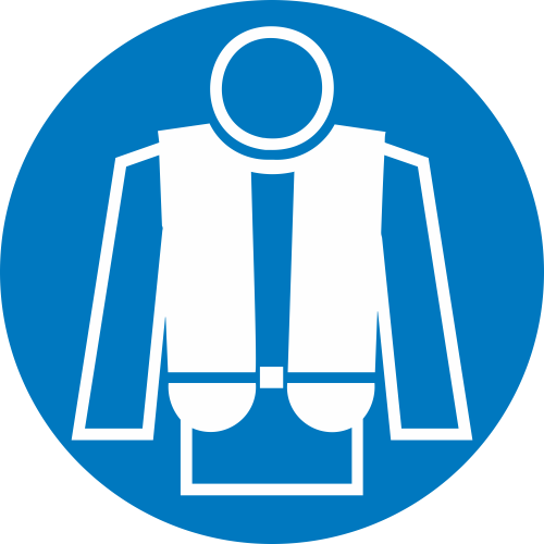 Autocollant Obligation Gilet Sauvetage