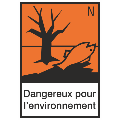 Autocollant Produit Dangereux Dangereux Pour L'environnement