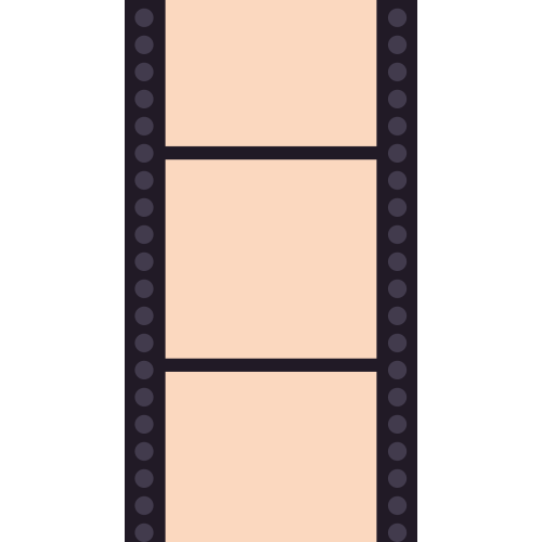 Autocollant Métier Audiovisuel Bande Cinéma