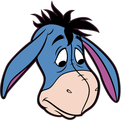 Autocollant Tete Bourriquet