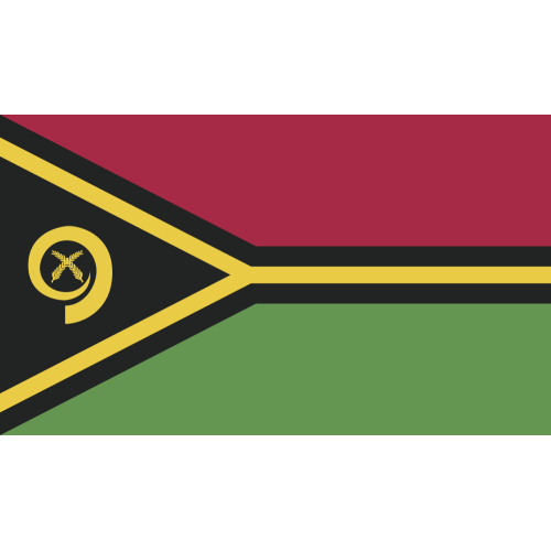Autocollant Drapeau Vanuatu