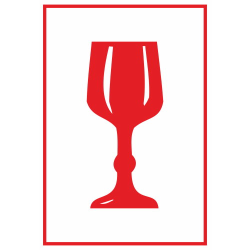 Autocollant Emballage Fragile