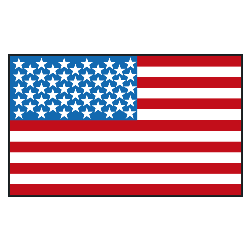 Autocollant Drapeau Americain