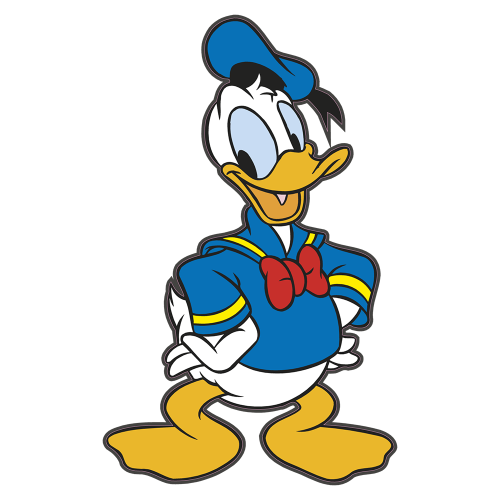 Autocollant Donald