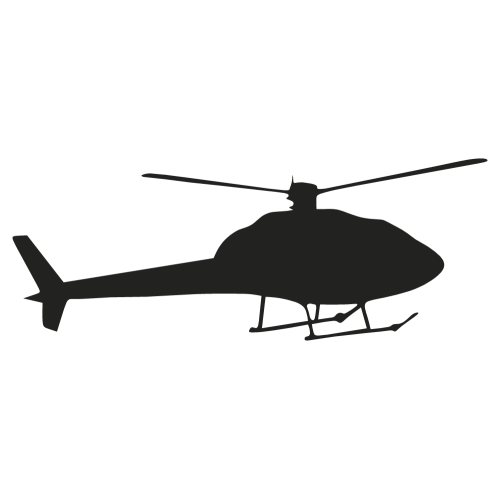 Sticker Helicoptere