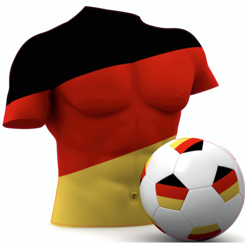 Autocollant Foot Allemagne