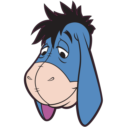 Autocollant Tete Bourriquet