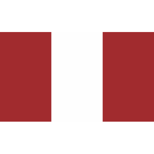 Autocollant Drapeau Perou