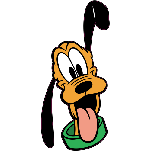 Autocollant Tete Plutot