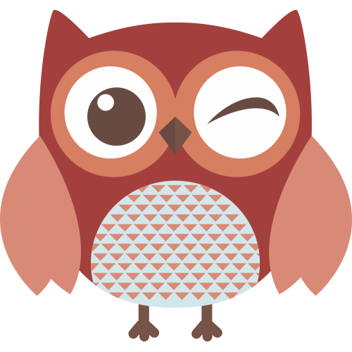 Autocollant Animaux Chouette