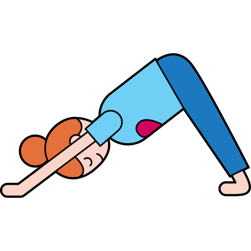Autocollant Métier Yoga Position 1